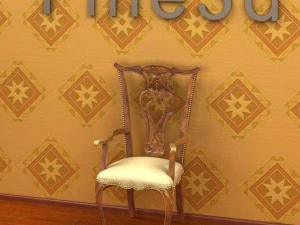 antiek08stoel0101 3D Model