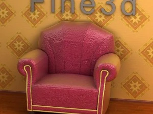 골동품08소파092 3D 모델