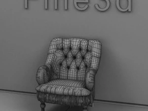 antique09sofa093d 3D Model