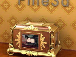 प्राचीन09ओएमकपबोर्ड015बी 3D मॉडल