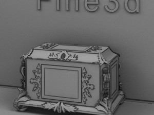 antique09omcupboard015b Modelo 3D