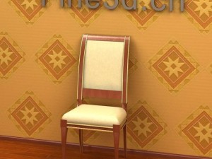 antique09omchair027 3Dモデル