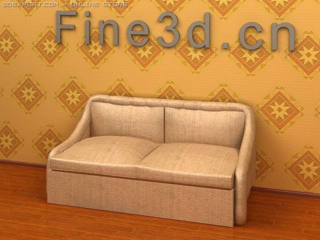 antique09omsofa034b Model 3D .c4d .max .obj .3ds .fbx .stl .blend 