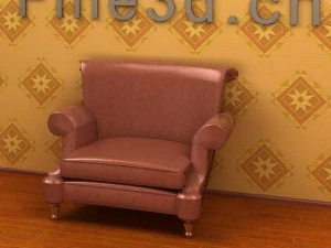 古董09omsofa040 3D 模型