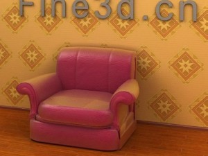 antique09omsofa041 3Dモデル