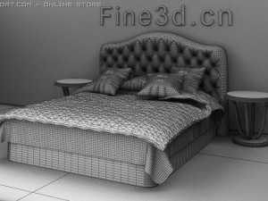 antique09bed082a 3D 模型