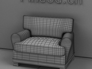 antique09sofa067a 3D Model