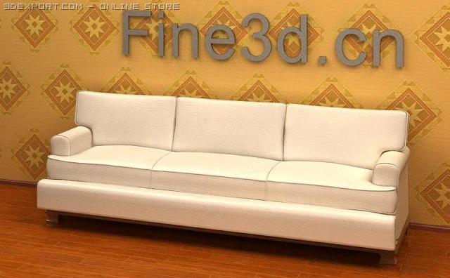antique09sofa067b 3D Model .c4d .max .obj .3ds .fbx .stl .blend 