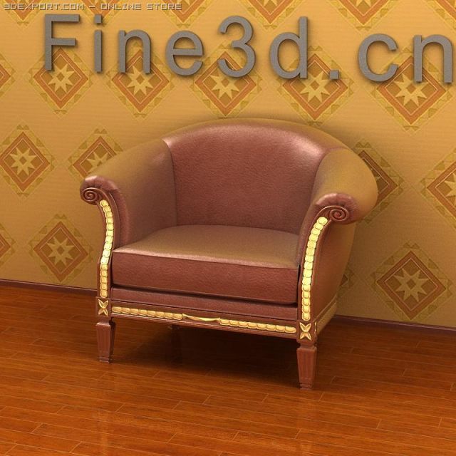 antique09sofa080a 3Dモデル .c4d .max .obj .3ds .fbx .stl .blend 