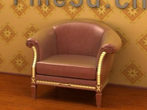 antique09sofa080a 3D 模型