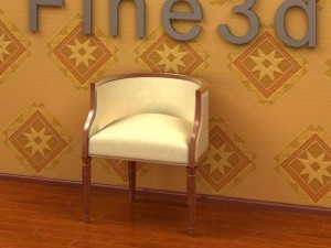 antique09sofa092a 3D Model