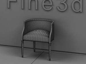 antique09sofa092a 3D Модель
