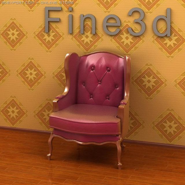 antique09sofa097a Modèle 3D .c4d .max .obj .3ds .fbx .stl .blend 
