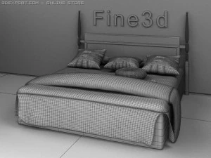 antique09bed095a 3D Model