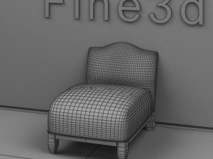 antique09chair089a 3D Model