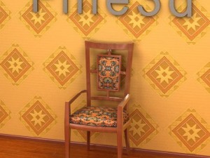 antique09chair090a Modèle 3D