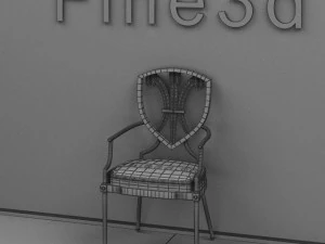 antique09chair0111a 3D Model