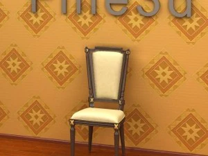antique09chair0112a 3D Model