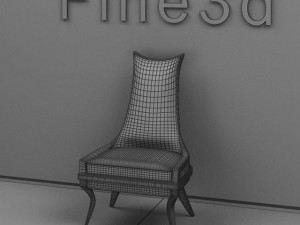 antique09chair0113a Modello 3D
