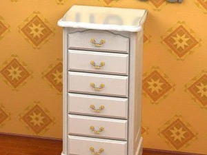 antik09lemari08a Model 3D