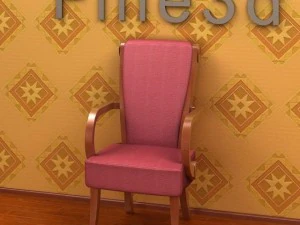 antiek09stoel015a 3D Model