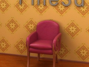 antique09chair019a 3D Model