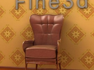 antique02chair0a6 Modelo 3D