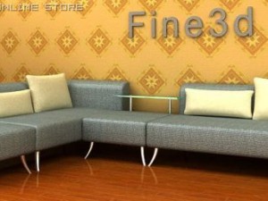 antique09sofa027a 3Dモデル