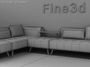 antique09sofa027a 3D Model