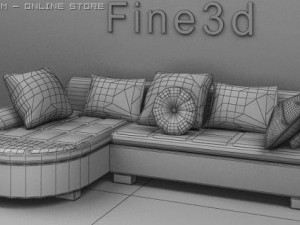 antique09sofa028a 3D Model