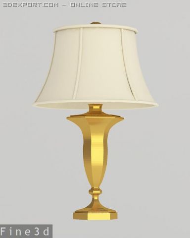 09table lamp020c 3D Модель .c4d .max .obj .3ds .fbx .stl .blend