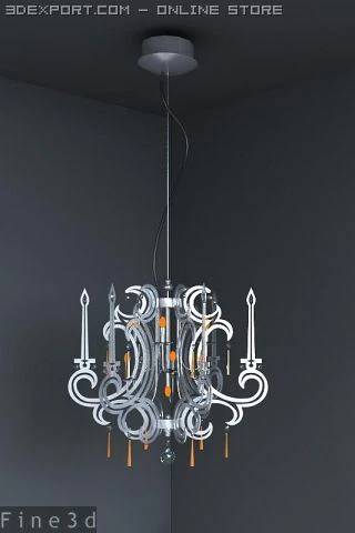 010lamp006 3D Model .c4d .max .obj .3ds .fbx .stl .blend 