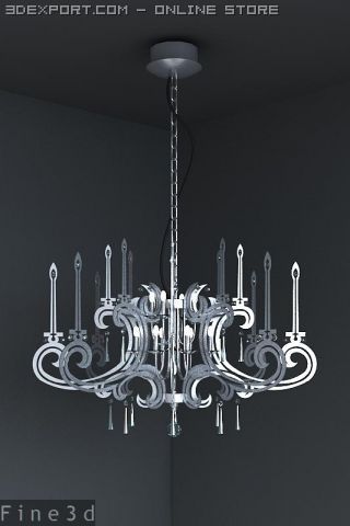 010lamp007 3D 模型 .c4d .max .obj .3ds .fbx .stl .blend 