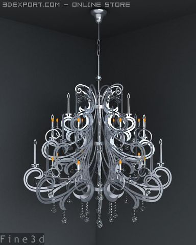 010lamp008 3D-Modell .c4d .max .obj .3ds .fbx .stl .blend 