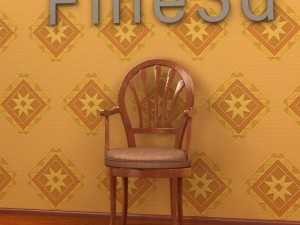 antique02chair0a10 Modelo 3D