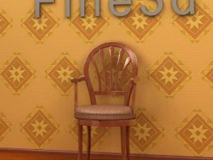 antyk02krzesło0a10 Model 3D