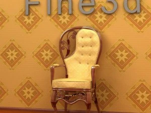 प्राचीन02कुर्सी0ए12 3D मॉडल