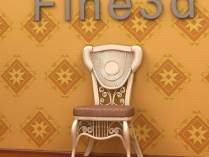 antique02chair0a13 3D Model