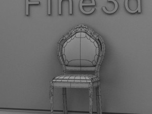 antique02chair0a14 3D Model