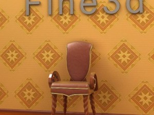 antique02chair0a15 3D Model