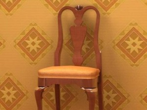 antique02chair0a16 Modelo 3D