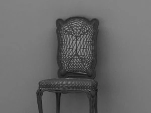 antique02chair0a17 3D Model