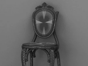 antique02chair0a19 3D Model