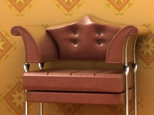 antique02chair0a33 3D Model