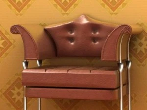 antiek02stoel0a33 3D Model