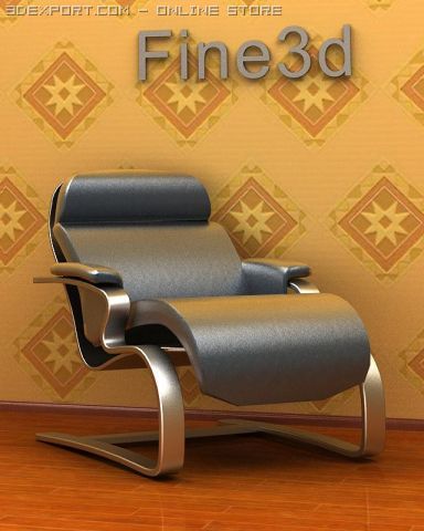 02chair0a34 3D Model .c4d .max .obj .3ds .fbx .stl .blend 