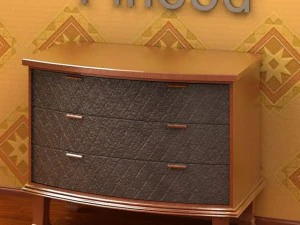 антиквариат09шкаф074 3D Модель