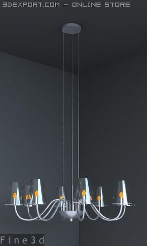 010lamp017 Model 3D .c4d .max .obj .3ds .fbx .stl .blend 