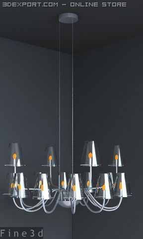 010lamp019 3D Model .c4d .max .obj .3ds .fbx .stl .blend 