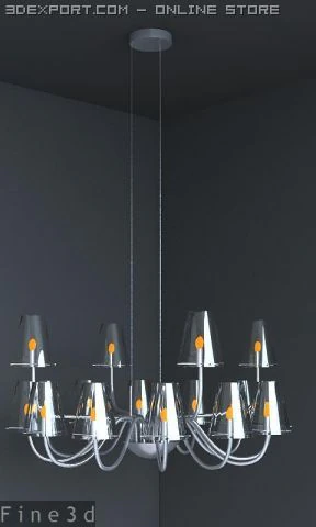 010lamp019 3D Model .c4d .max .obj .3ds .fbx .stl .blend 